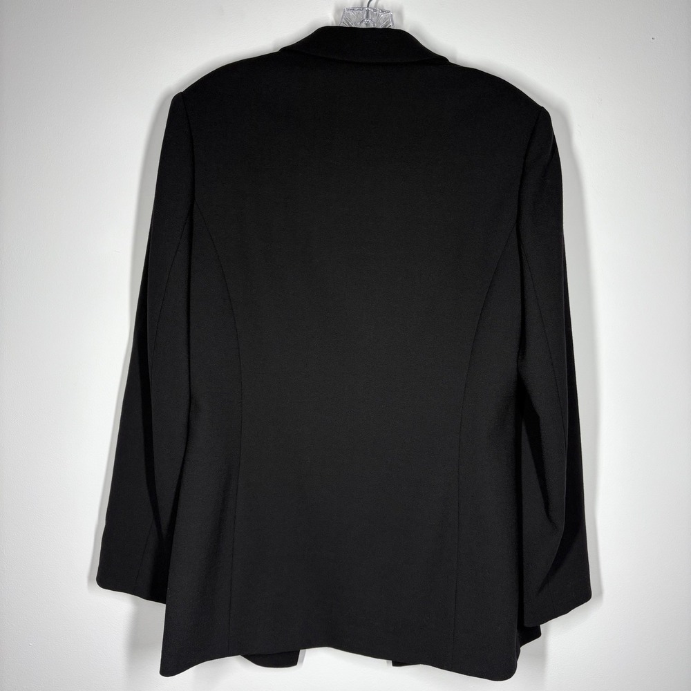 Fenn Wright Manson Women Single Breasted Wool Blazer Jacket Black Career Capsule - Picture 2 of 11
